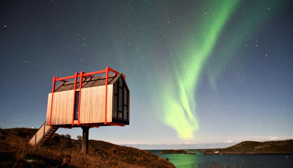 Denne norske øya full av bittesmå hus kan leies for ferier