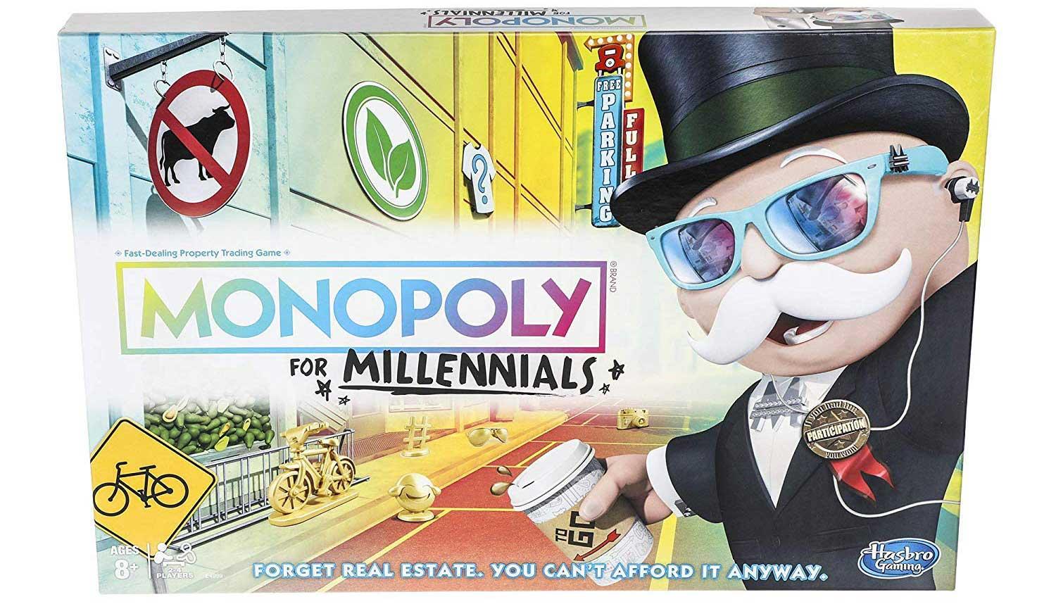Dag Stimulans achter Monopoly for Millennials: omdat je toch geen huizen kunt betalen - JFK