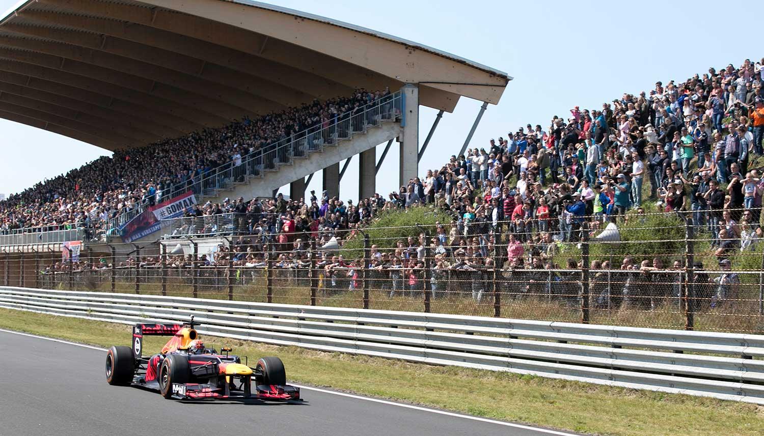 Kaartjes Formule 1 in Zandvoort via voorinschrijving JFK