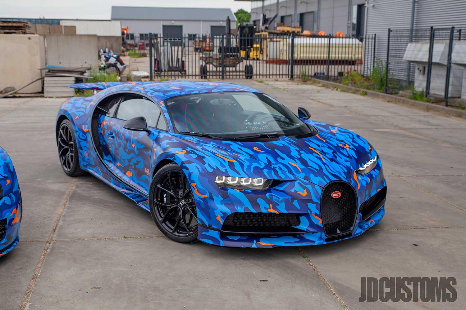 Bugatti van Jeroen van den Berg