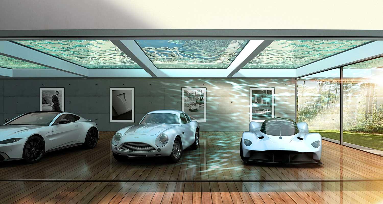 Aston Martin garages