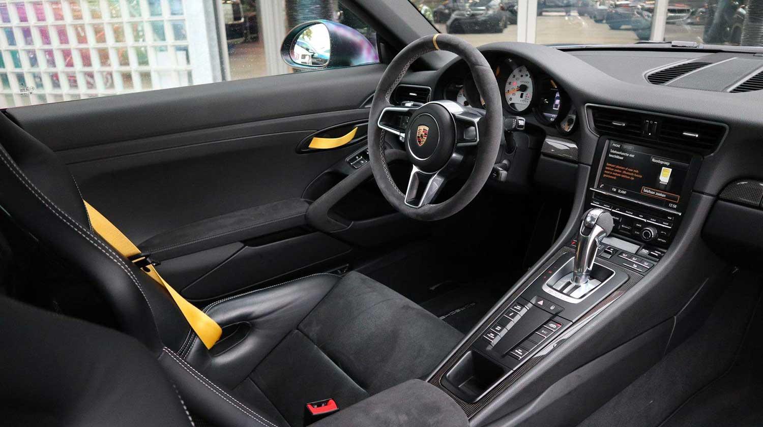 Matzwarte Porsche 911 GT3 RS