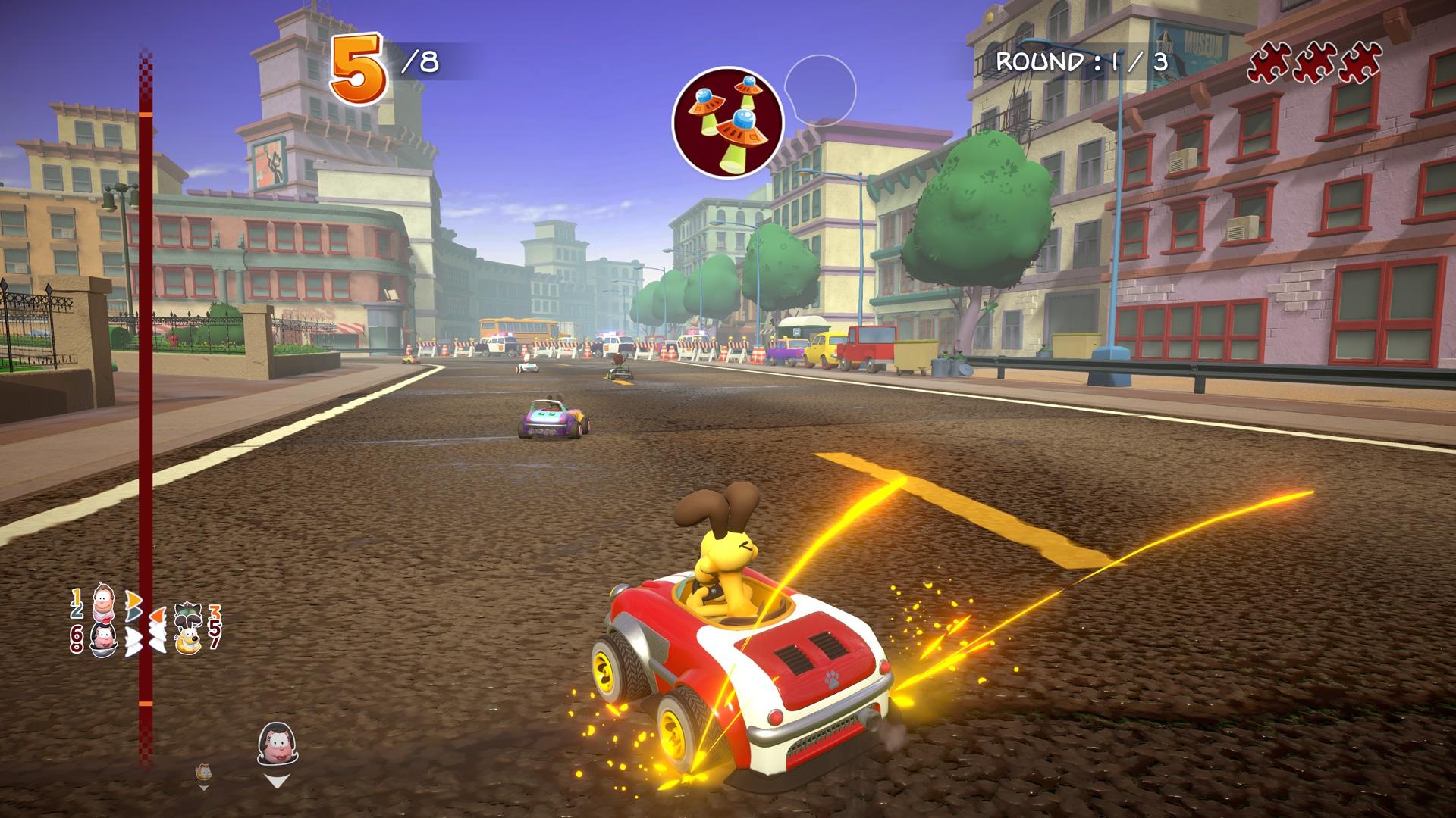 Garfield Karting: Furious Racing screenshot