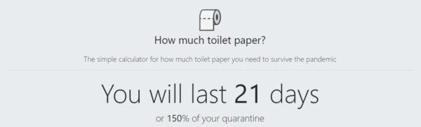 hoeveel wc-papier heb je nodig?