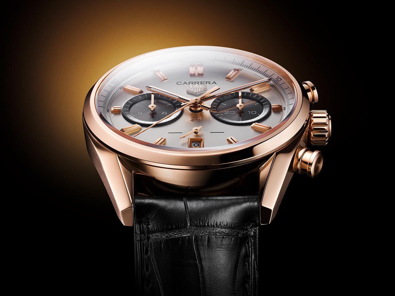 TAG Heuer brengt limited edition gouden Carrera uit JFK