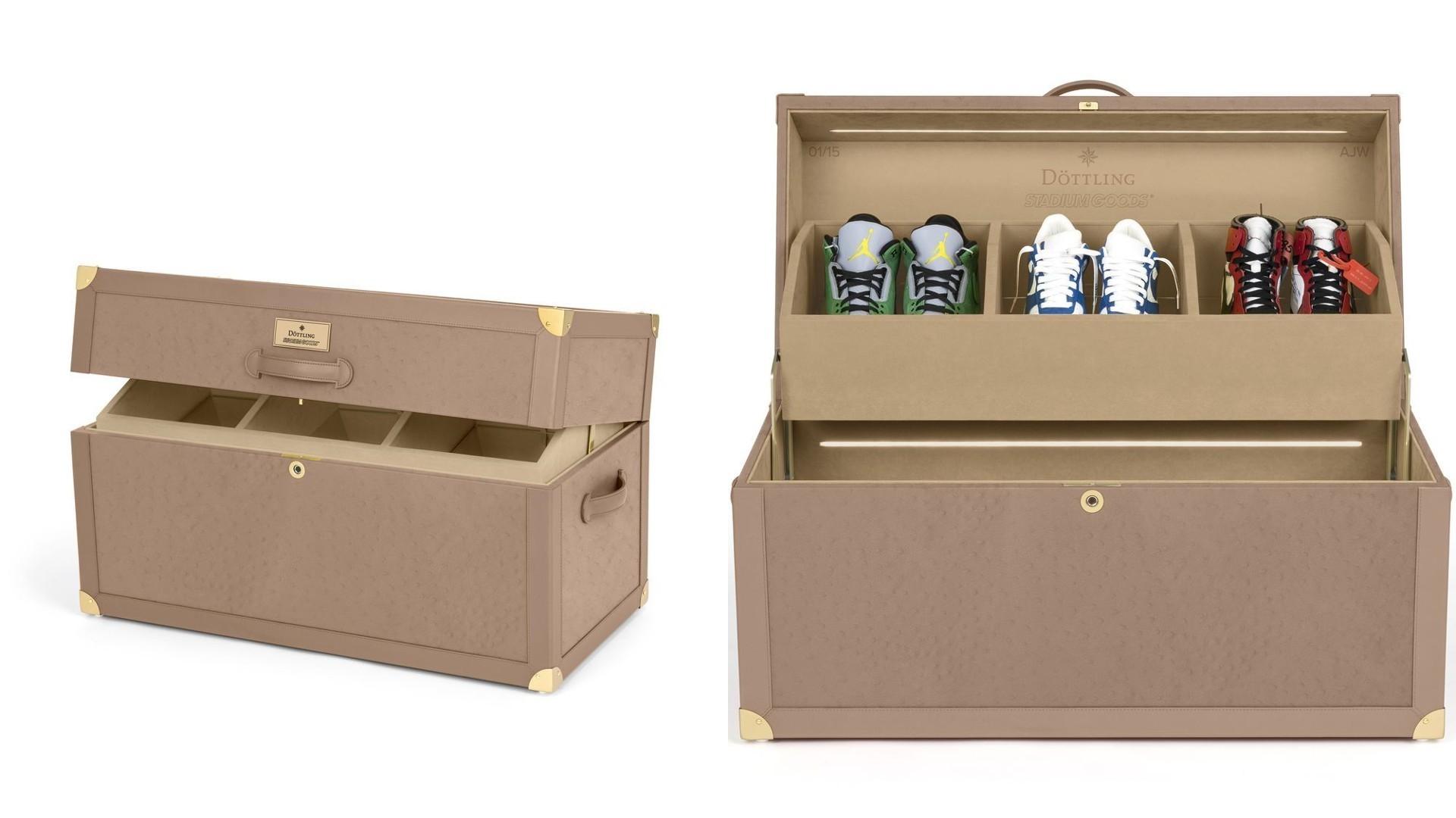 Stadium Goods en Döttling bundelen krachten voor deze sneakerkluis