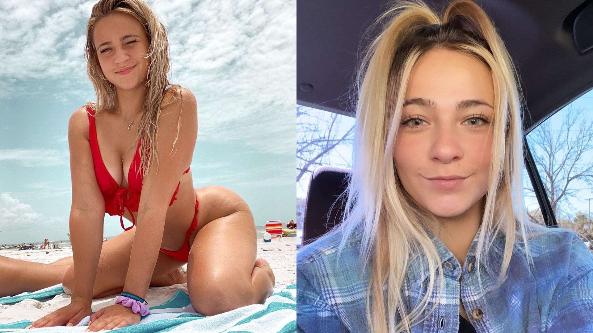 Het Amerikaanse fitnessmodel Danielle Cooper strooit met pikante plaatjes