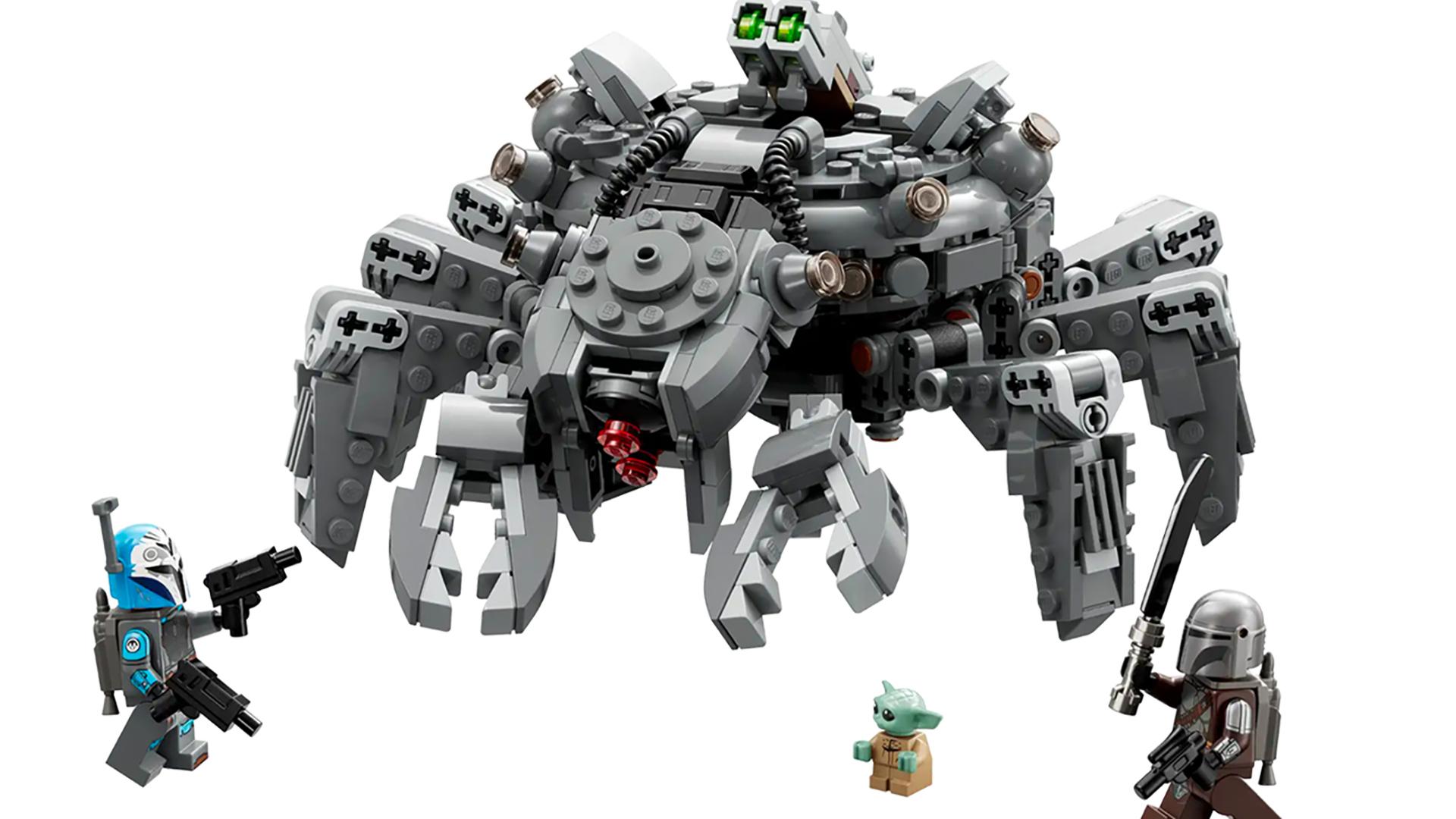vriendelijke groet Trots Refrein LEGO Star Wars onthult The Mandalorian Spider Tank-set - JFK