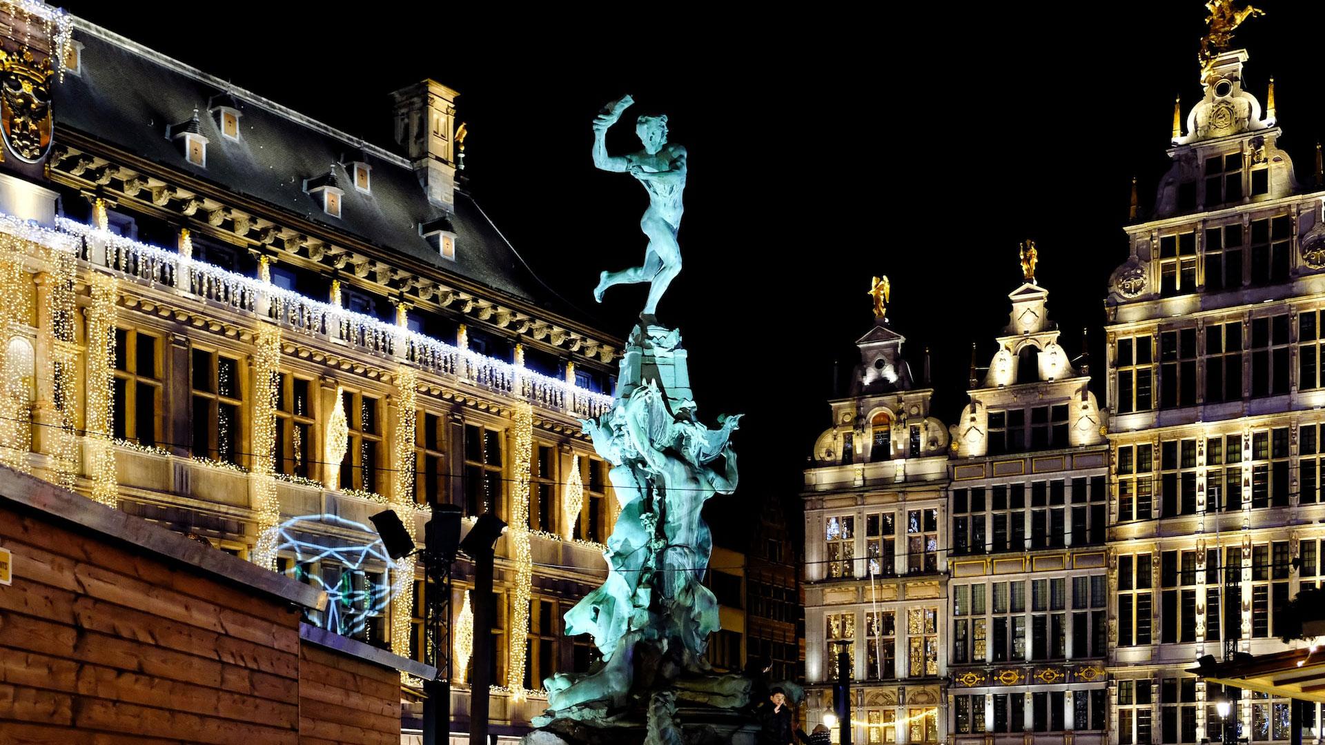mooiste kerststeden Europa Antwerpen