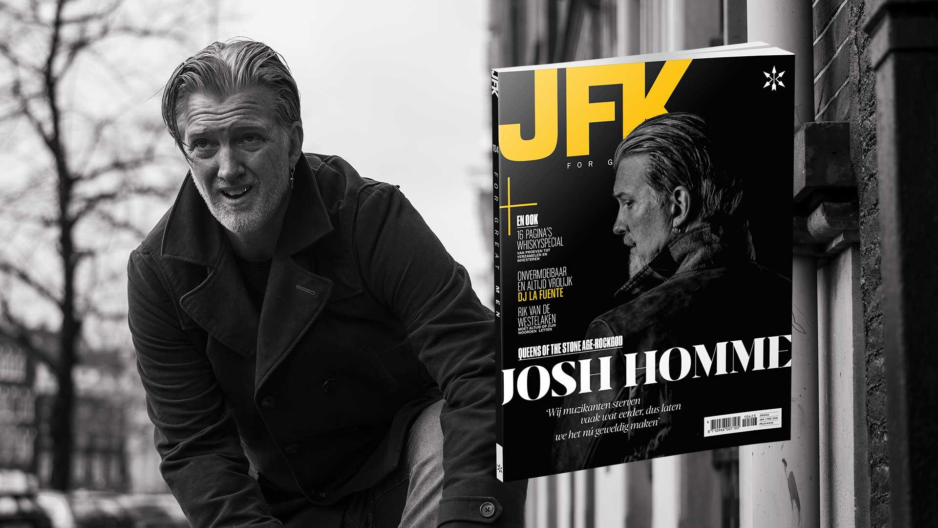 JFK 104 met Josh Homme ligt nu in de winkel