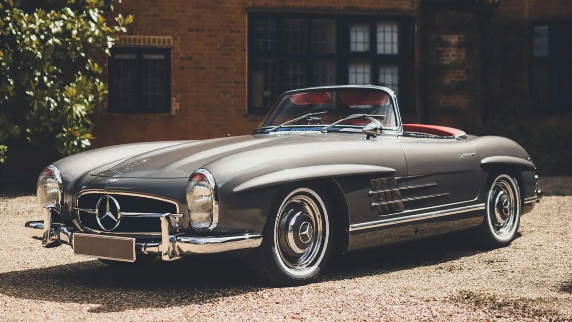 Mercedes-Benz 300 SL Roadster (1957) wordt geveild: zeldzaam