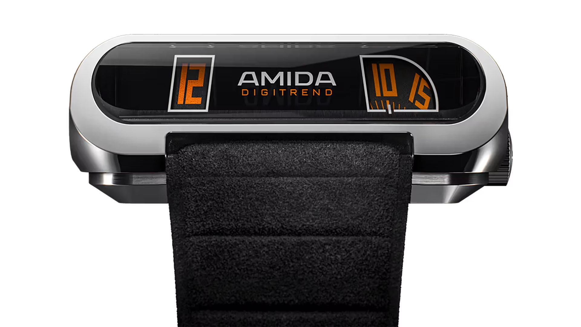 AMIDA maakt comeback met een retro-futuristisch Digitrend-uurwerk