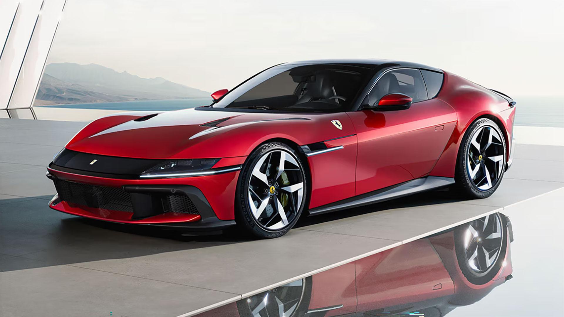 Ferrari 12 Cilindri: een nieuw kunstwerk op wielen (V12)