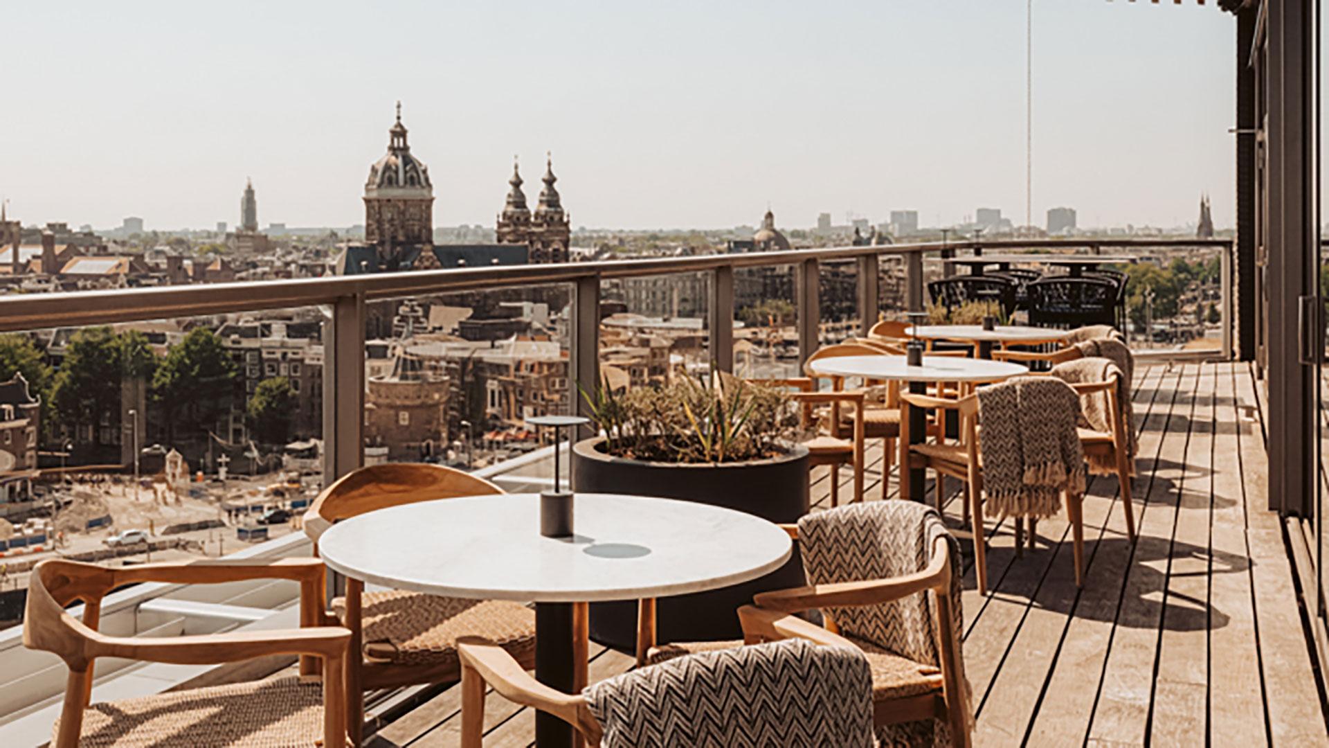 beste rooftop bars LuminAir