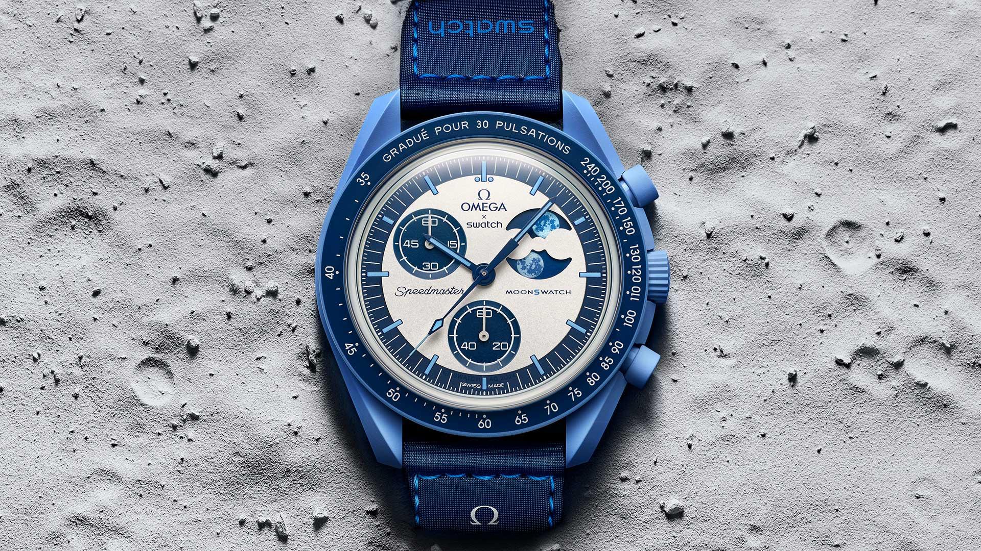 Zo koop je de MoonSwatch Mission to the Super Blue Moonphase - JFK