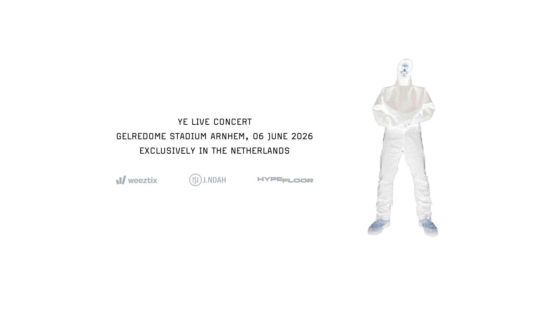 Zo scoor je (presale) tickets voor Ye West in GelreDome