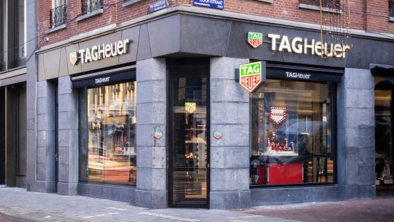 TAG Heuer opent eerste boetiek in Amsterdam