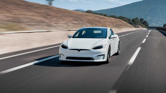 Elektrische auto's met de beste actieradius Tesla Model S