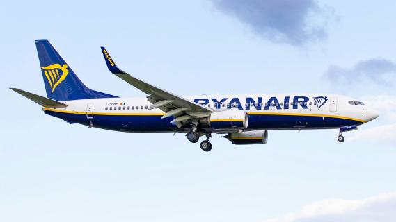 vliegtickets Ryanair april