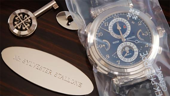 Sylvester Stallone horloge