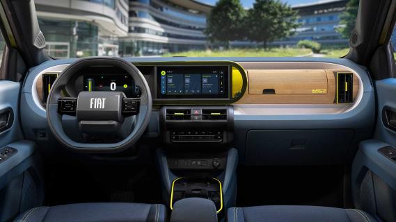 Dashboard elektrische Fiat Grande Panda