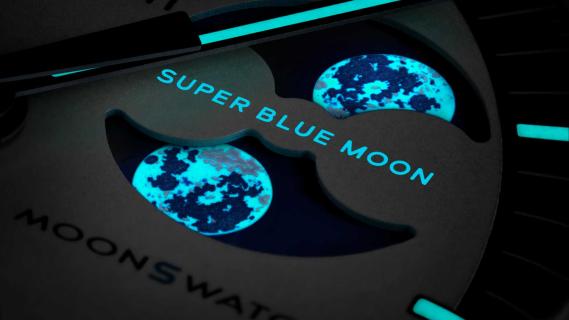 MoonSwatch Mission to the Super Blue Moonphase