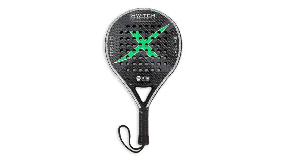 padelracket action