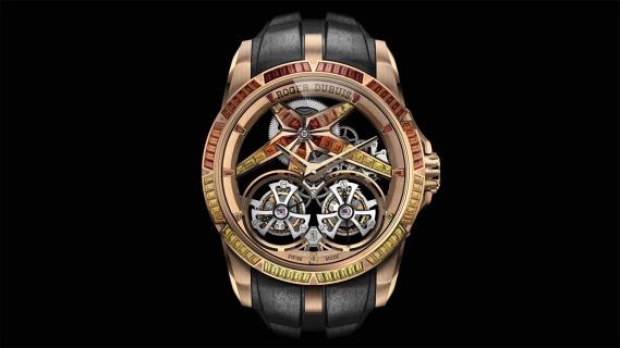 Excalibur Sunrise Double Tourbillon