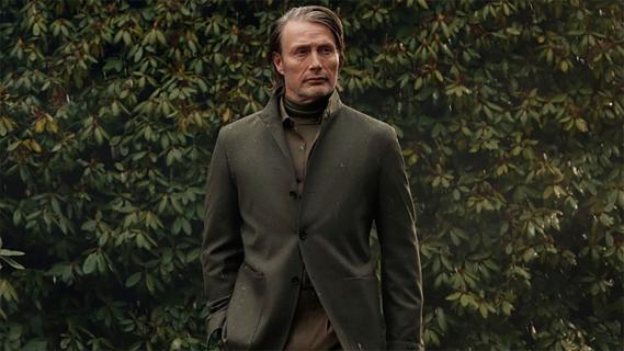 zegna herfst winter 2024 mads mikkelsen