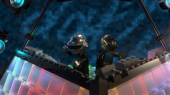 Daft Punk Alive 2007 Lego-set minifiguren