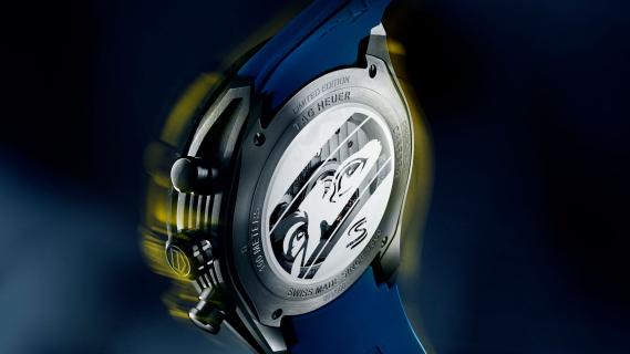 TAG Heuer Carrera Chronograph Tourbillon Senna achterkant