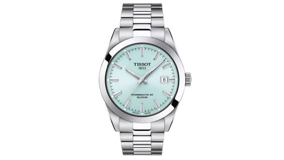 Tissot Gentleman Powermatic 80 ijsblauw