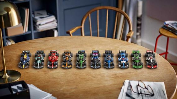 Bouw alle F1-auto's van Lego met deze nieuwe (dure!) set