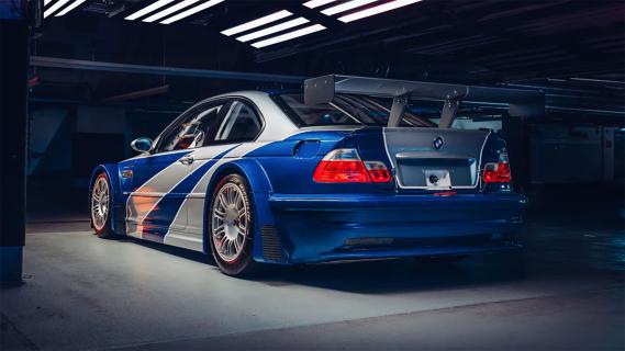 BMW M3 GTR need for speed spoiler