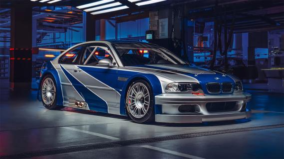 BMW M3 GTR need for speed videogame