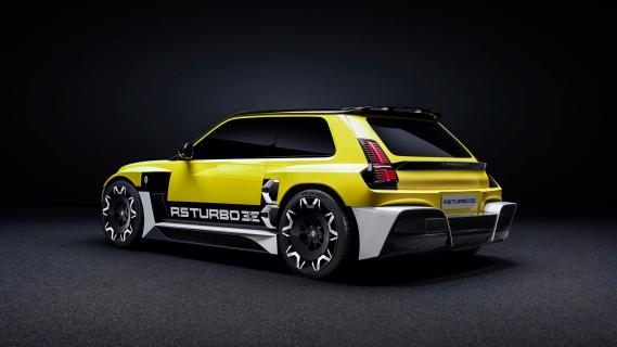 Renault 5 Turbo 3E achterkant