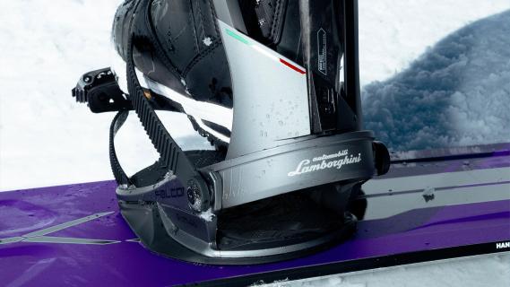 lamborghini snowboard achterkant