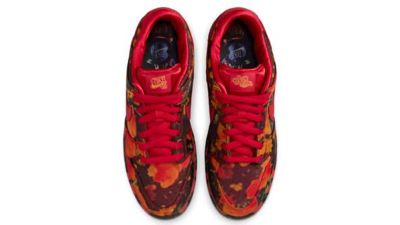 nike dunk low wizard of oz bovenkant