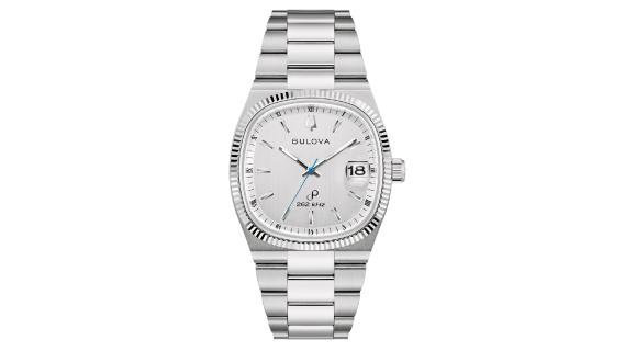 Bulova Super Seville zilver witte wijzerplaat