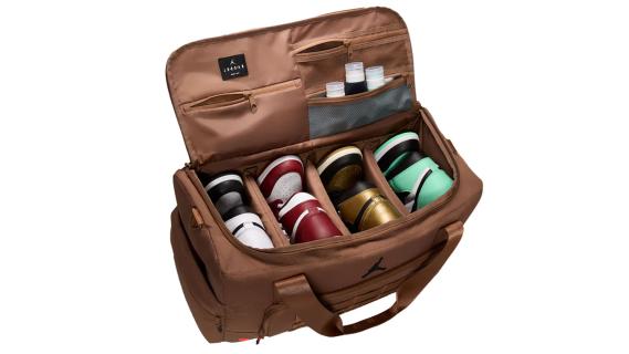 collector's duffle jordan sneakers