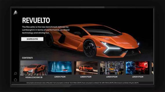 lamborghini smart tv-app analyses