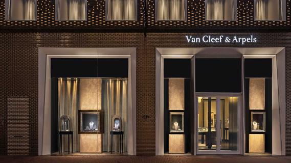 Eerste Van Cleef & Arpels boetiek vam Amsterdam