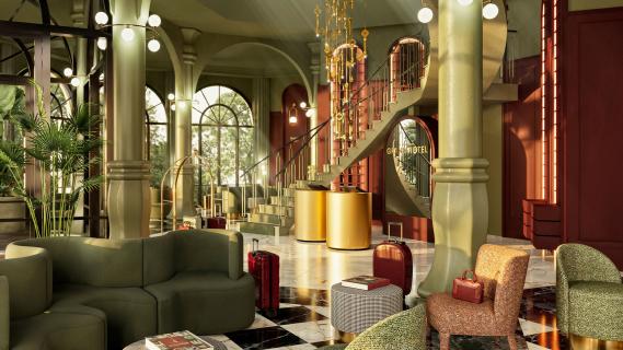 Efteling Grand Hotel lobby