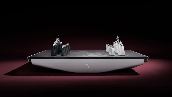 Rolls-Royce schaakset lifestyle collectie