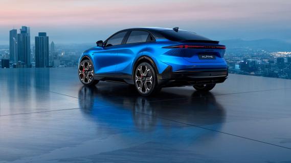 Alpine A390 achterkant