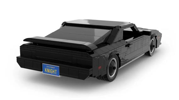 KITT lego kentekenplaat