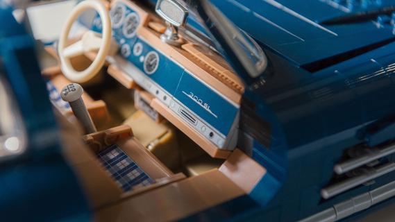 Mercedes-Benz 300 SL Model interieur