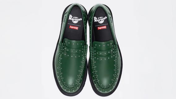 Supreme Dr. Martens Penton Loafer groen