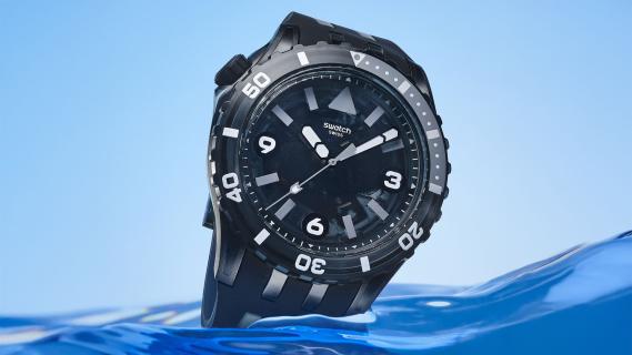 Swatch SCUBAQUA zwart