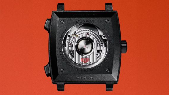 TAG Heuer Monaco Chronograph Stopwatch 2025 achterkant